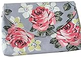 Cath Kidston Dove - Bolso de mano con diseño de rosas Richmond en relieve, color gris, gris, Medium