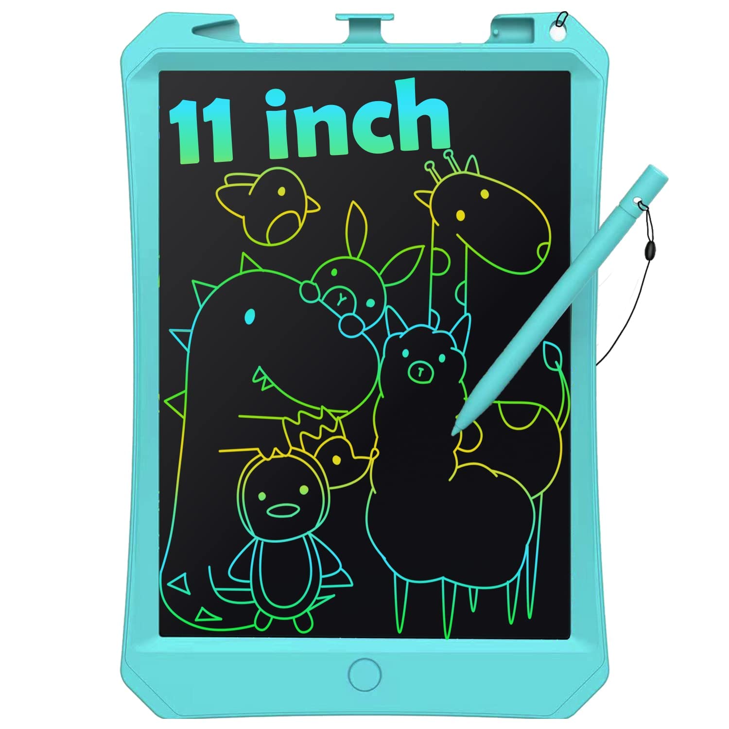 Magnetic LCD Writing Tablet for Toddlers, Color Erasable Doodle Writing Pad, Learning Painting Sketch Pad, Best Birthday Easter Christmas Halloween Kids Toy Gifts for Boys and Girls-10-Inch