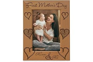 KATE POSH Precious Keepsakes For the First-Time Mom - Photo Frame Engraved...