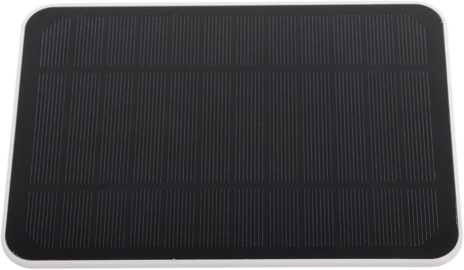 Solar Panel Security Camera IP65 Solar Charger 360 Degree Adjustable Bracket for Outdoor Surveillance (White)