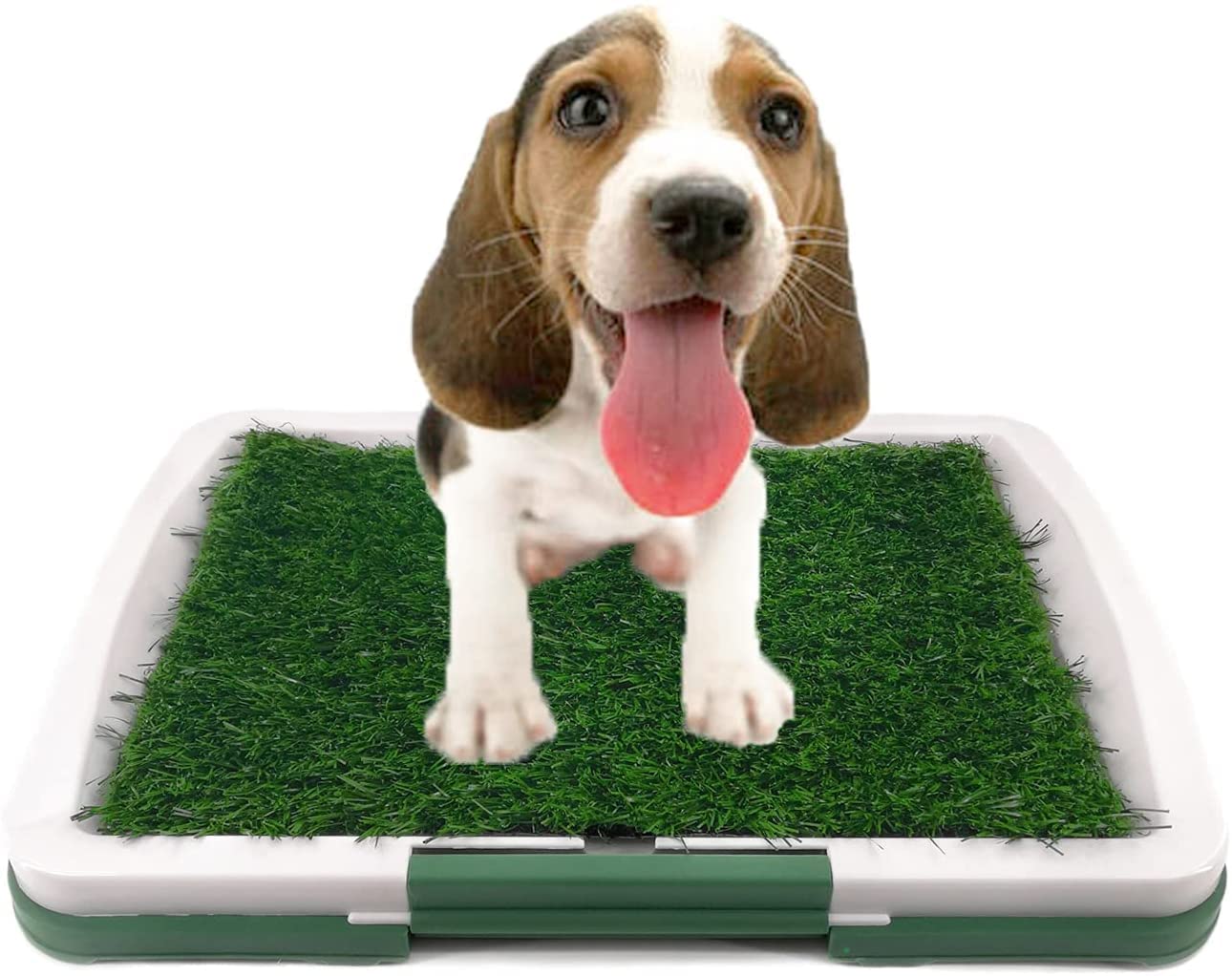 Pets Empire Pet Potty Dog Grass Pee Potty Pad, Artificial Grass for Dogs Potty, Portable Training Mat for Indoor and Outdoor Use Size : 47 x 34 x 6cm Approx (B0B2RP9D1R) Amazon Price History, Amazon Price Tracker