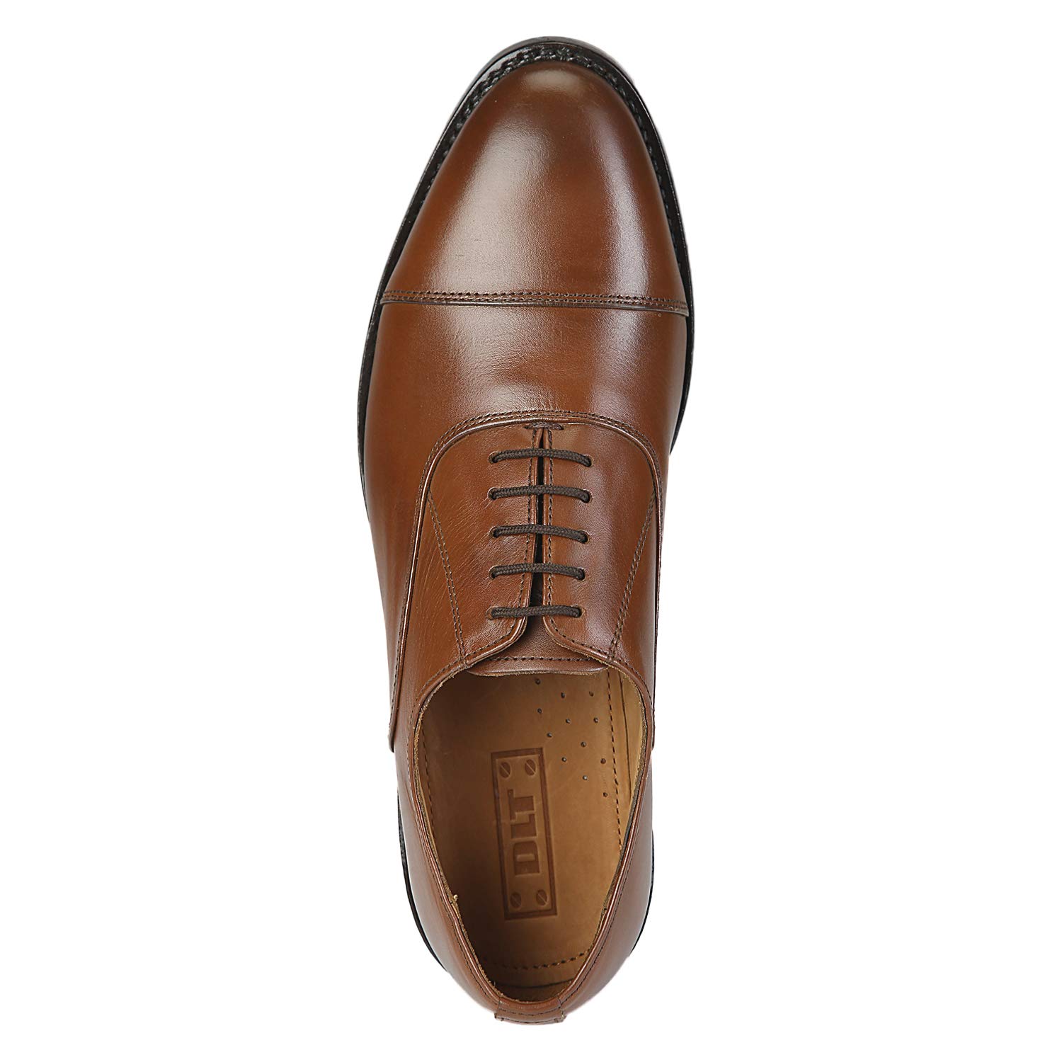 DLT Men’s Leather Shoes Del Amo Cognac Driving Shoe main image 3