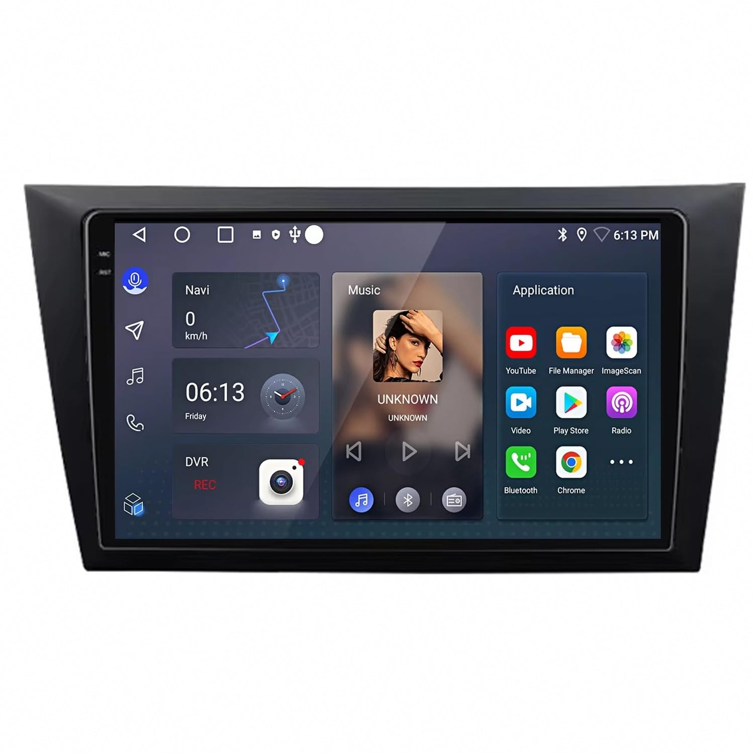 Radio coche 2 DIN con GPS para VW Golf 6 MK6 y pantalla táctil de 64G 8