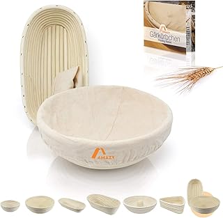 Bread Proofing Basket – The Functional Bread Baking Basket Made Of Natural Rattan (Gärkörbchen Ring)