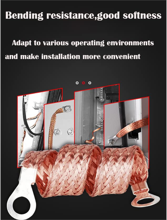 Cinghie Di Messa A Terra Auto - 5 Pezzi, Rame, 19 Cm, Per Motore E Impianto Elettrico - Foto 12