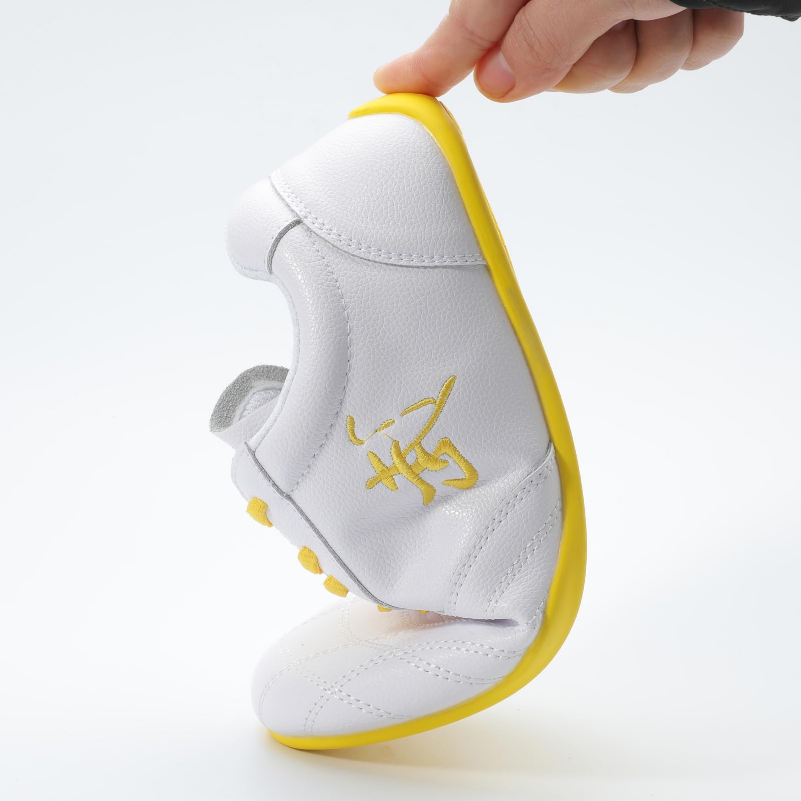 Buty do sztuk walki męskie damskie skórzane płaskie buty do tai chi