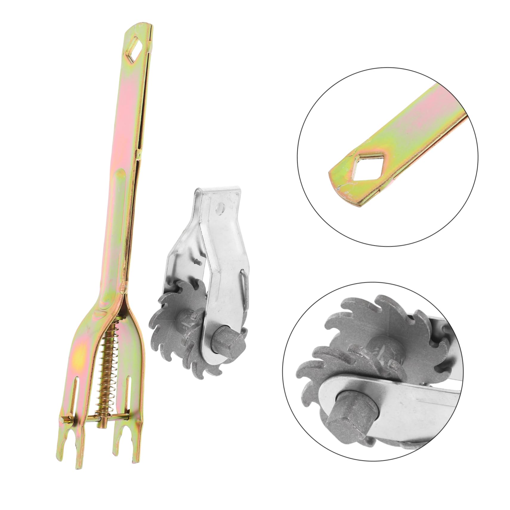 POPETPOP Tendeur De Cloture Robuste Outil pour Fil Acier Installation Rapide Jardin Ferme Poignée à Cliquet Tension Accrue