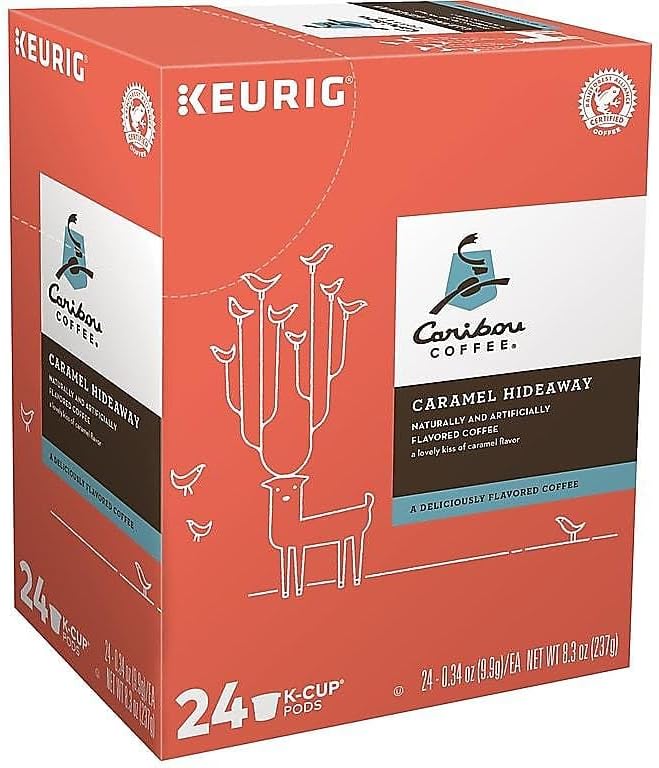 Caribou Hideaway, Caramel, 24 Count