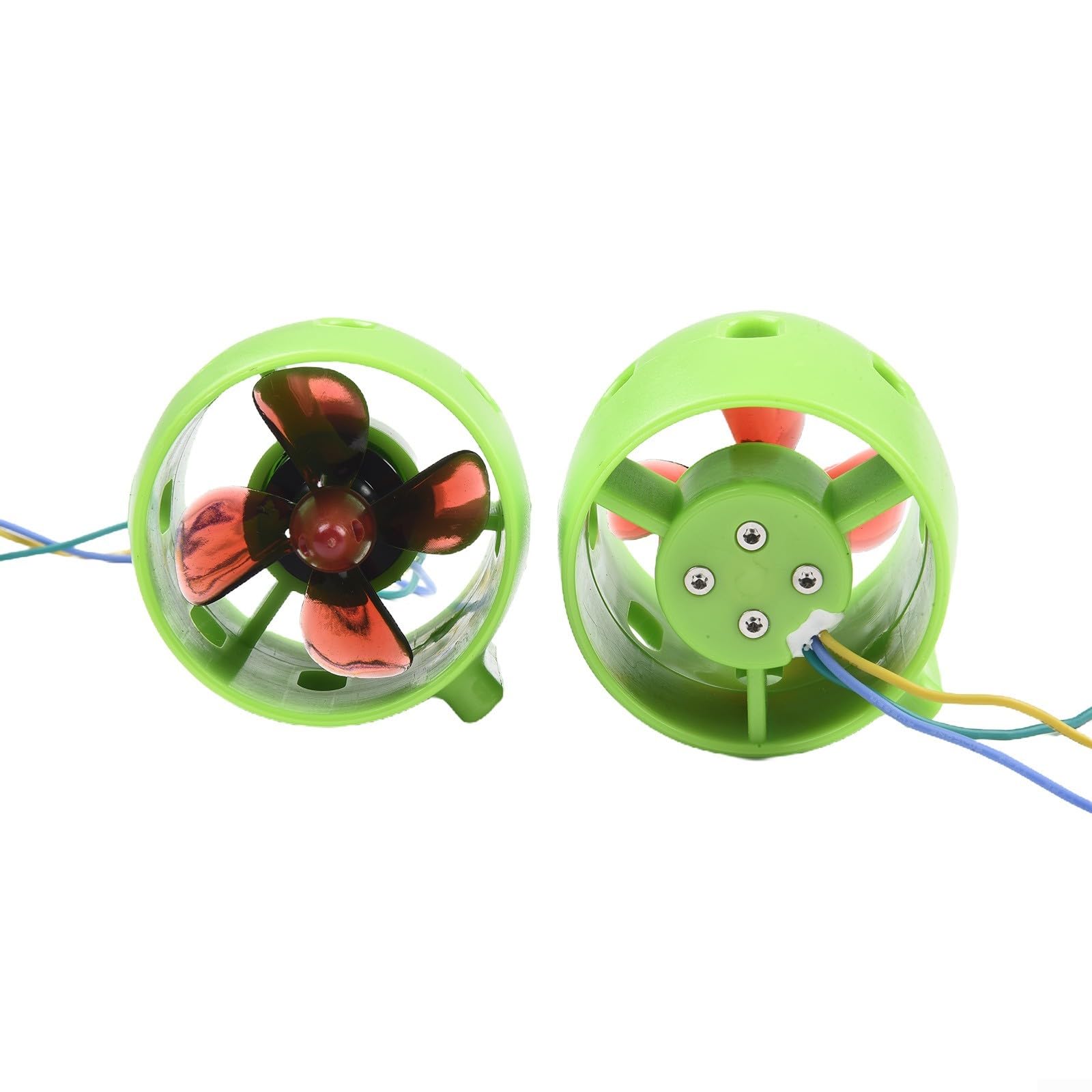 RC Boot Unterwasser Thruster, bürstenloses Modell Schiff Elektromotoren Antriebsmotor Propeller, 12–24 V 20A 30-200W Schiffsmodell Propeller für Kajak, Angeln, Kanu, Boot, Paddelboard(CW + CCW)