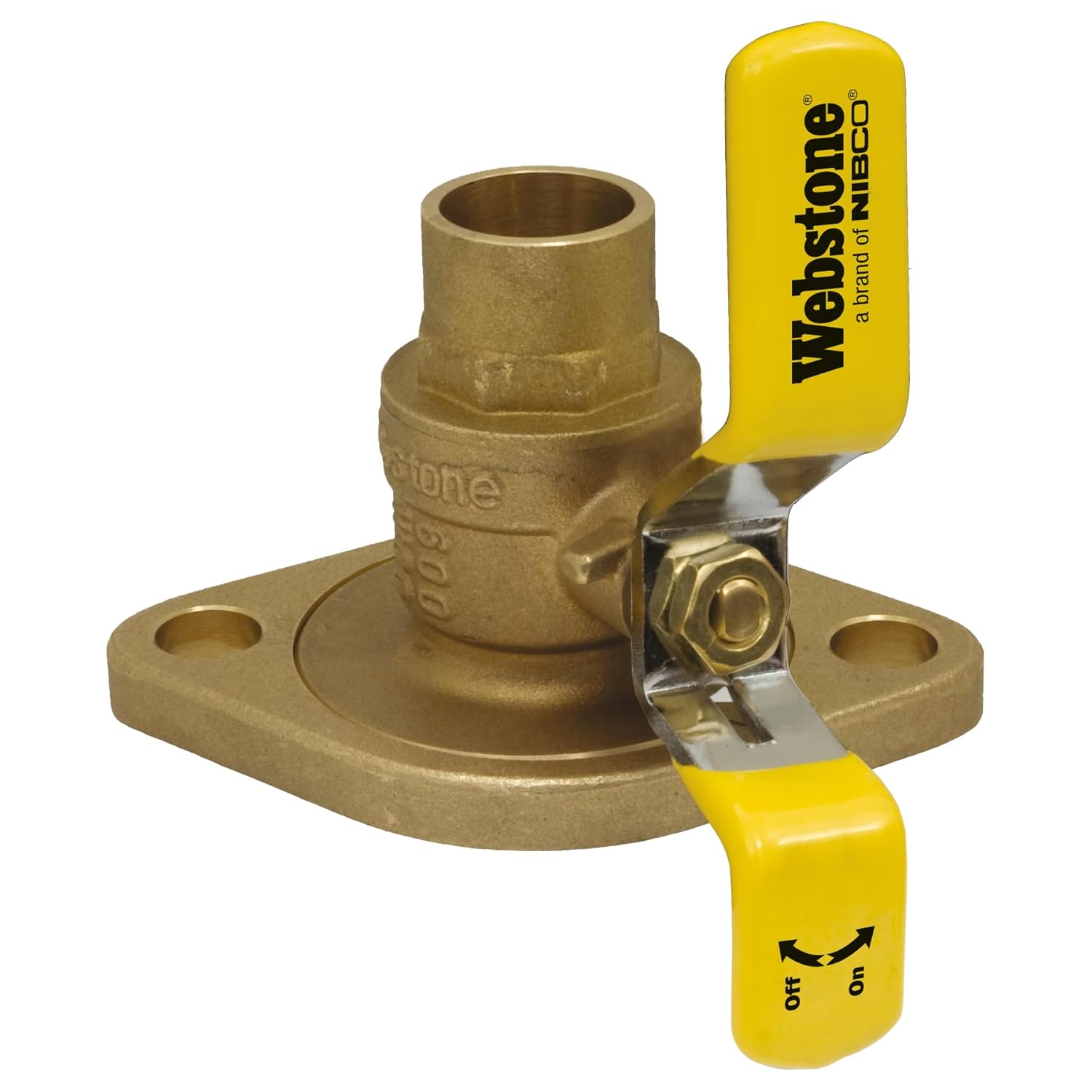 Webstone 3/4 SWT Isolator with Rot FLG FP BR Ball Valve