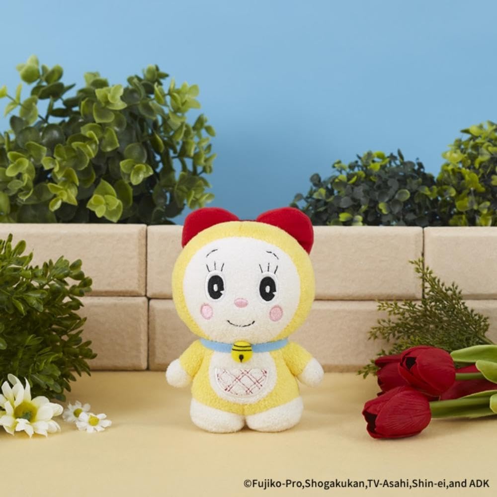 Play By Play Plüschtier Doraemon 'HeartyDora' – 20 Cm Groß, Offiziell Lizenziert, Weich & Kuschelig