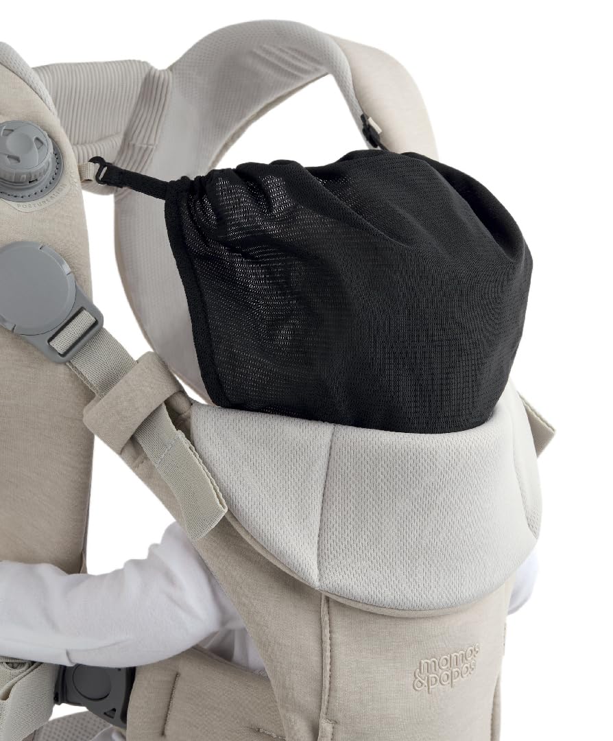 Mamas & Papas Kudo Babytrage - Kaschmir - Einfach zu montieren, anzupassen & zu entfernen, innovatives Design, ergonomische Unterstützung, gesunde Körperhaltung - 0-36 Monate