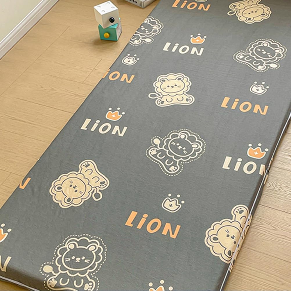 I,80x190cm,LDLCYCN 100% Cotton Traditional Japanese Futon Mattress Pad Cover Dustproof Floor Futon Mattress Cover with Zipper Full Wrap Sleeping Mat Protective Cover Machine Washable