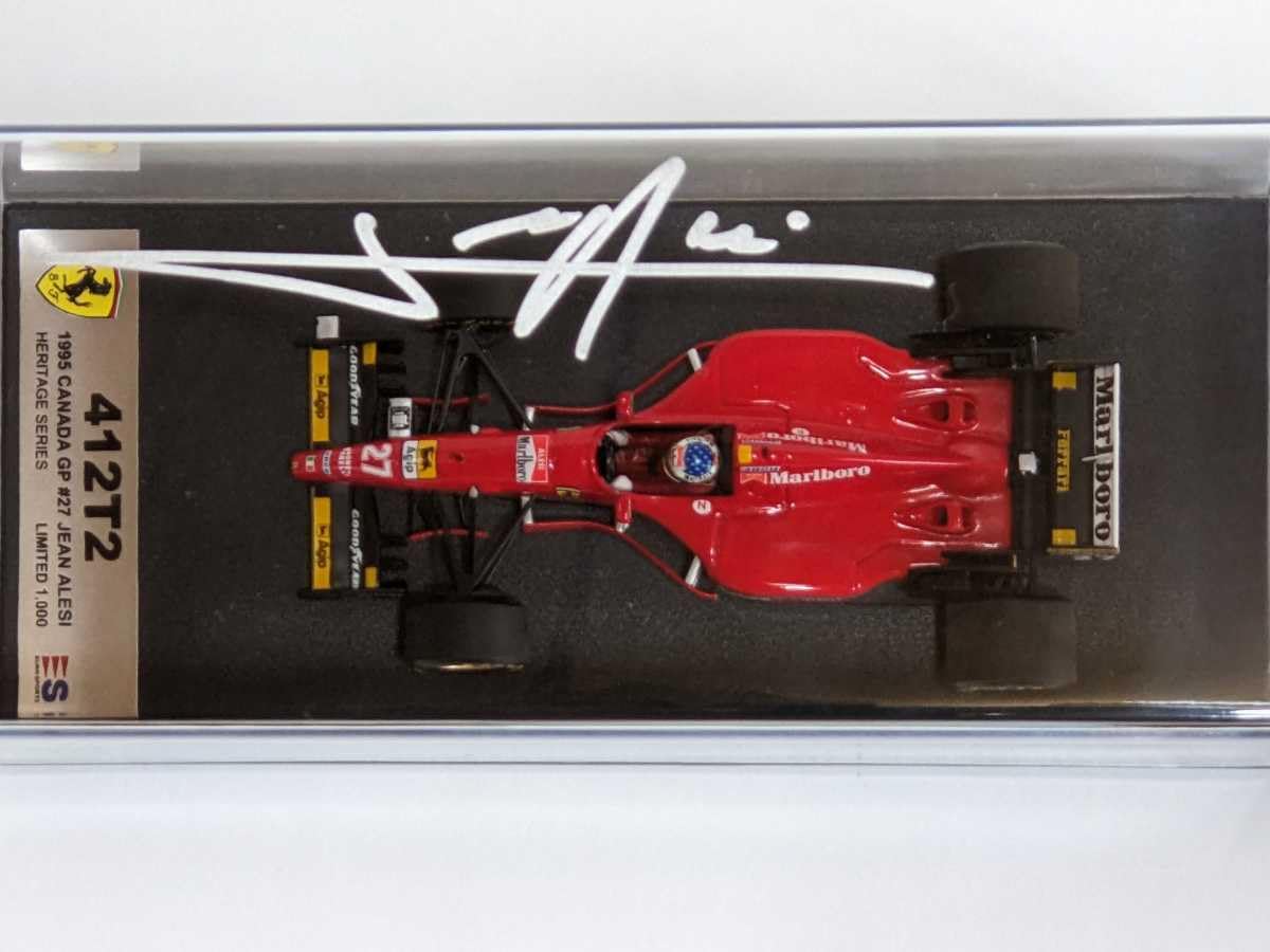 新品 1/43 ルックスマート ユーロスポーツ特注 フェラーリ 412 T2