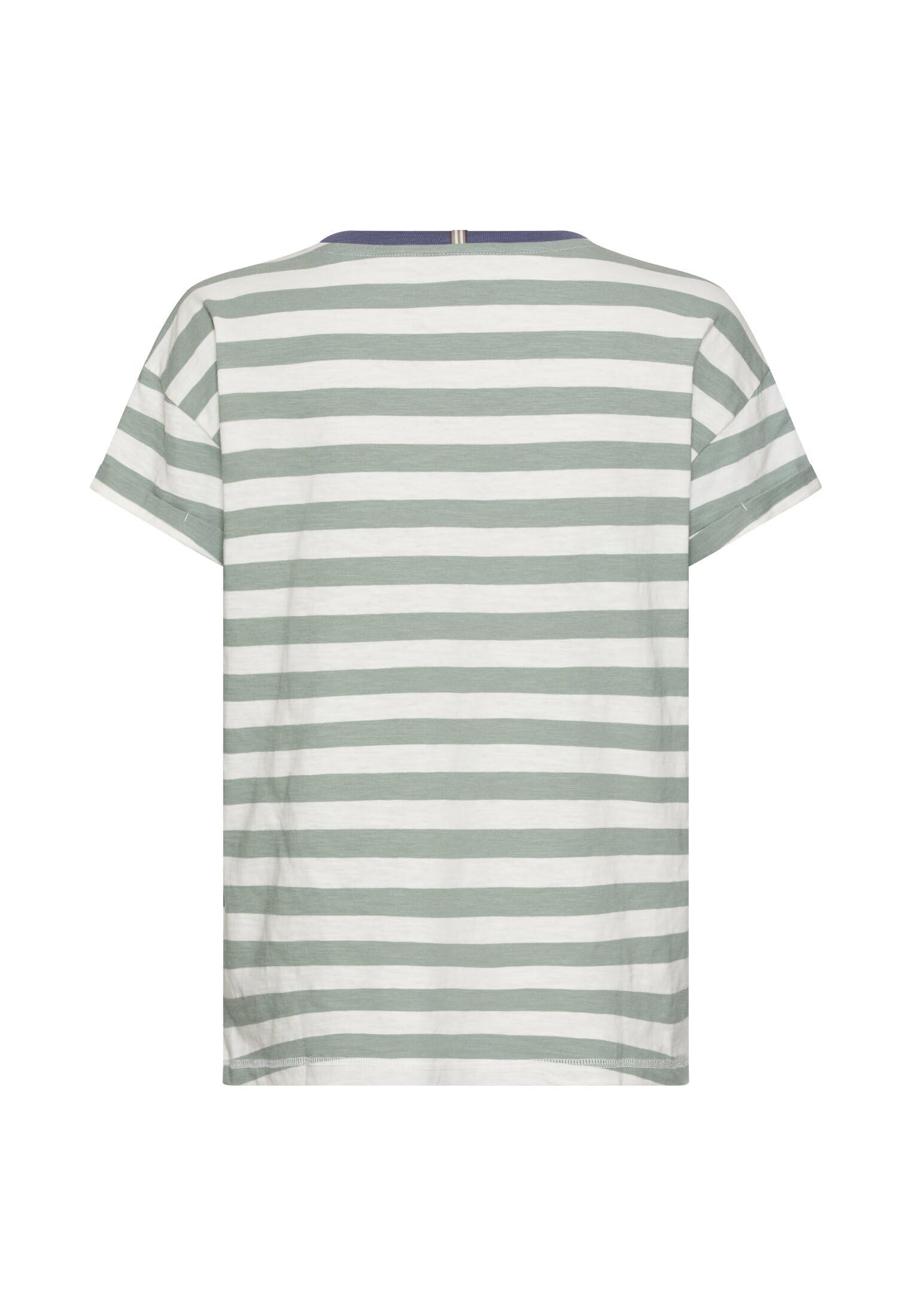 camel active Damen T-Shirt aus Reiner Baumwolle