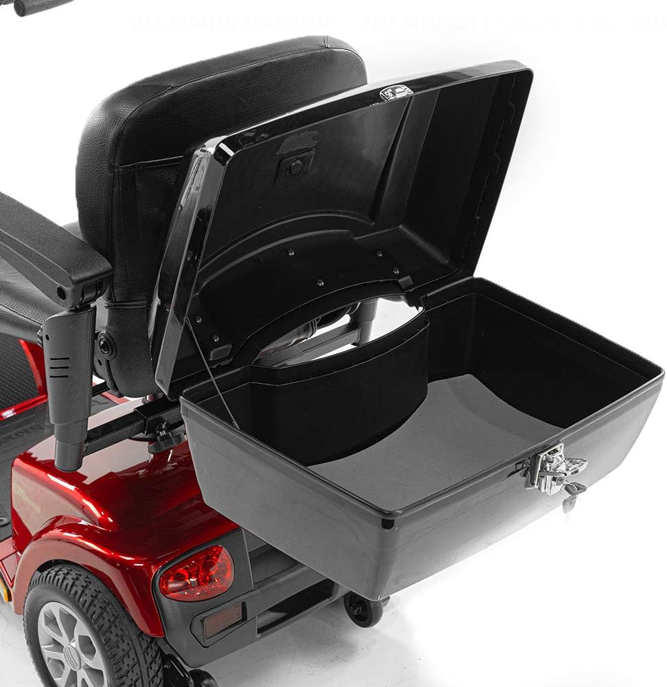 Scooter Locking Cargo Box Storage Compartment Large Size for Pride, Golden, Drive, Challenger Mobility J1400