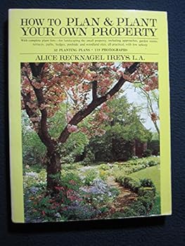 Hardcover How to plan and plant your own property Book