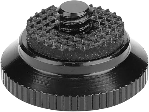 Miniatura 6 de Mugast Mini placa de liberación rápida, placa redonda de liberación rápida de aleación de aluminio con tornillo estándar de 14 pulgadas para acción