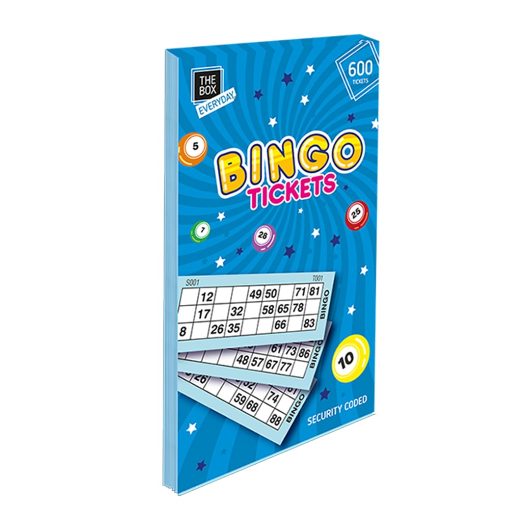 Gem Imports Bingo Book with 600 Tickets