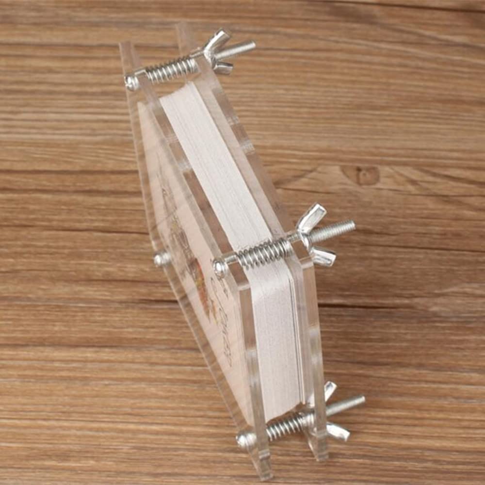 Presse à Cartes Magic Crystal – Aplatit Et Redresse Les Cartes Usagées, Outil Pour Magicien, Accessoire Durable