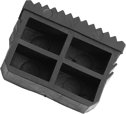 Miniatura 9 de TOPINCN Patas de escalera antideslizantes de goma de repuesto para escalones de escalón, alfombrilla de pie para pies, suela de seguridad, color