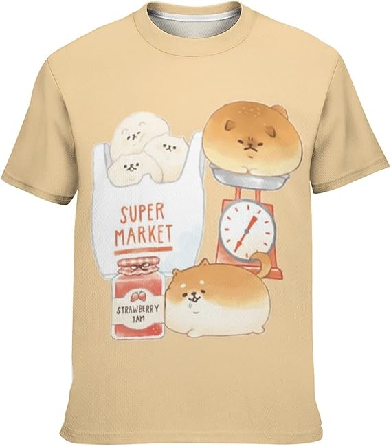 Amazon いーすとけん Tシャツ 半袖 可愛い 柔らかい おしゃれ ファッション キャラクター カジュアル ユニセックス グッズ Tシャツ カットソー 通販