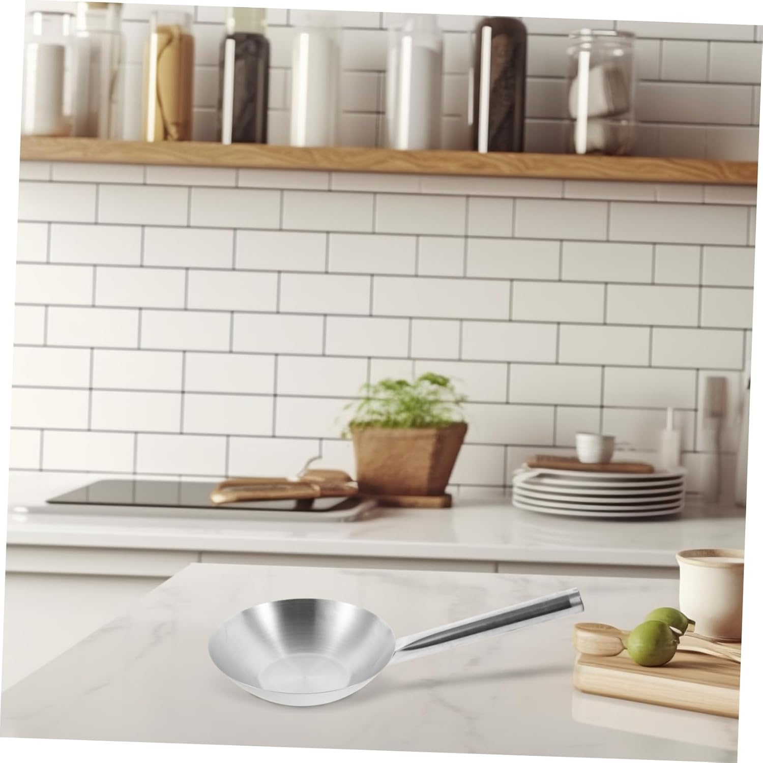 Extra Long Ladle Large Soup Ladle Stainless Steel Water Bailer Multi-use Kitchen Utensil Comfortable to Hold Handle