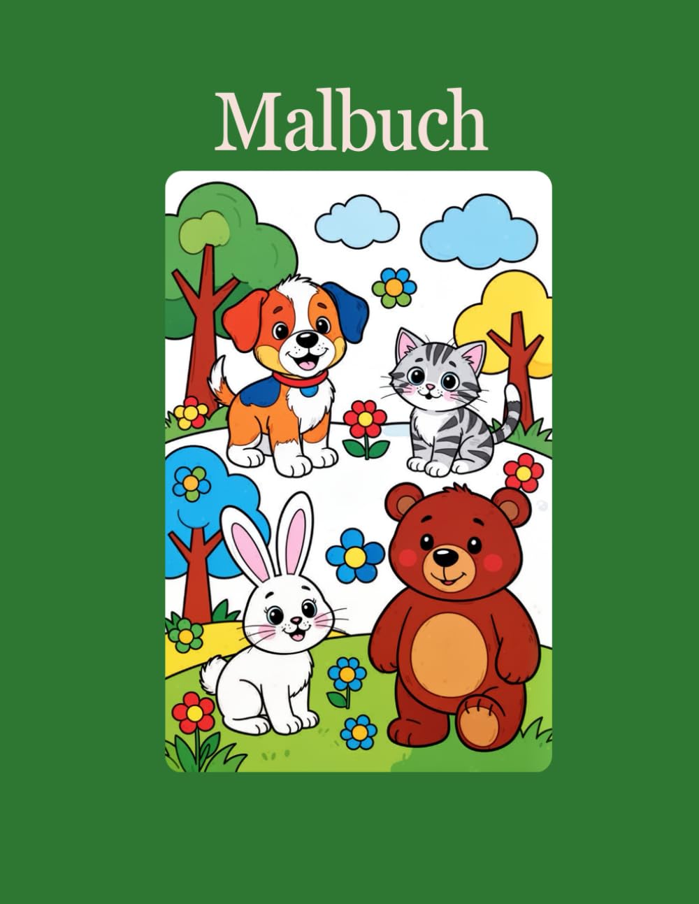 Mein Tierisches Malabenteuer!: Entdecke die bunte Welt der Tiere!