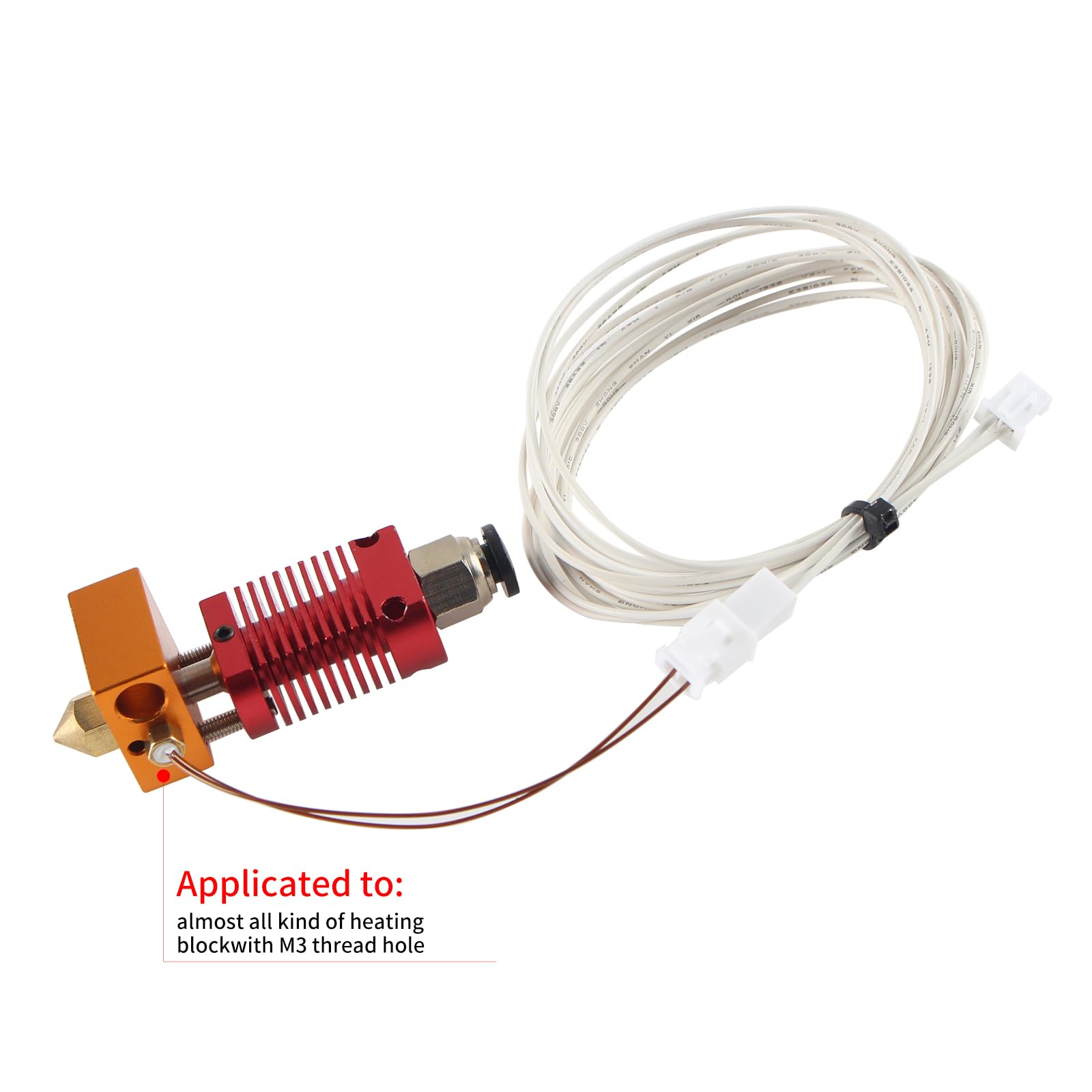 BCZAMD CR10 S MINI S4 Stampa 3D Upgraded M3 Screw Stud filo termico - 9
