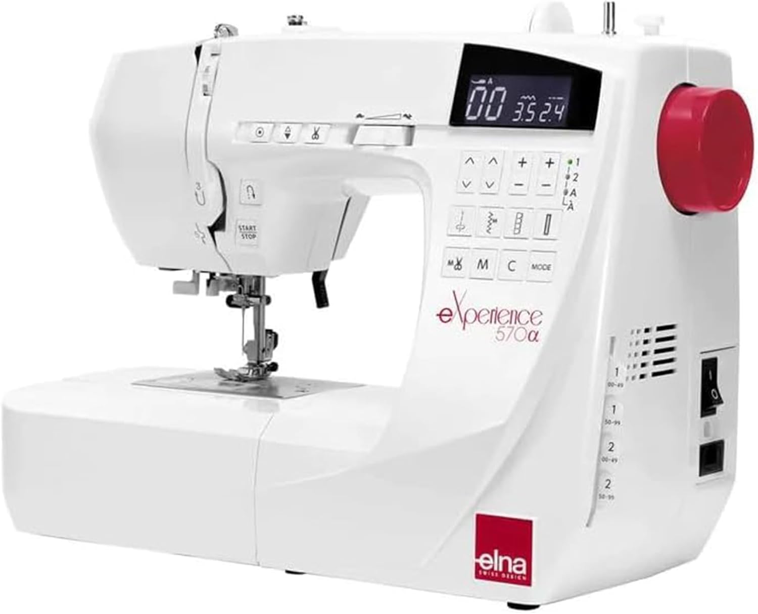 Elna eXperience 570A Computerized Sewing Machine 380 Stitches LCD Thread Cutter