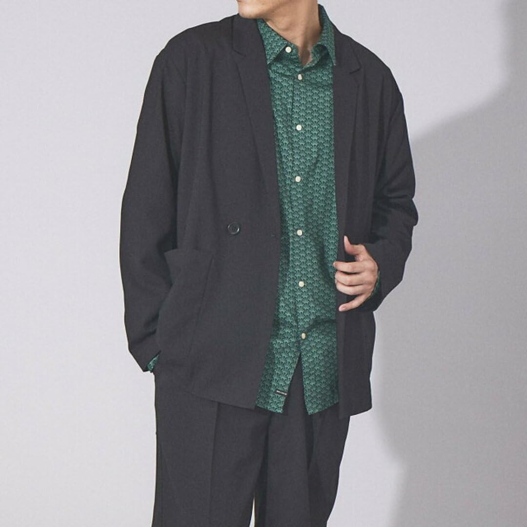 ブラックセットアップ対応ライトウェイト ダブルジャケット