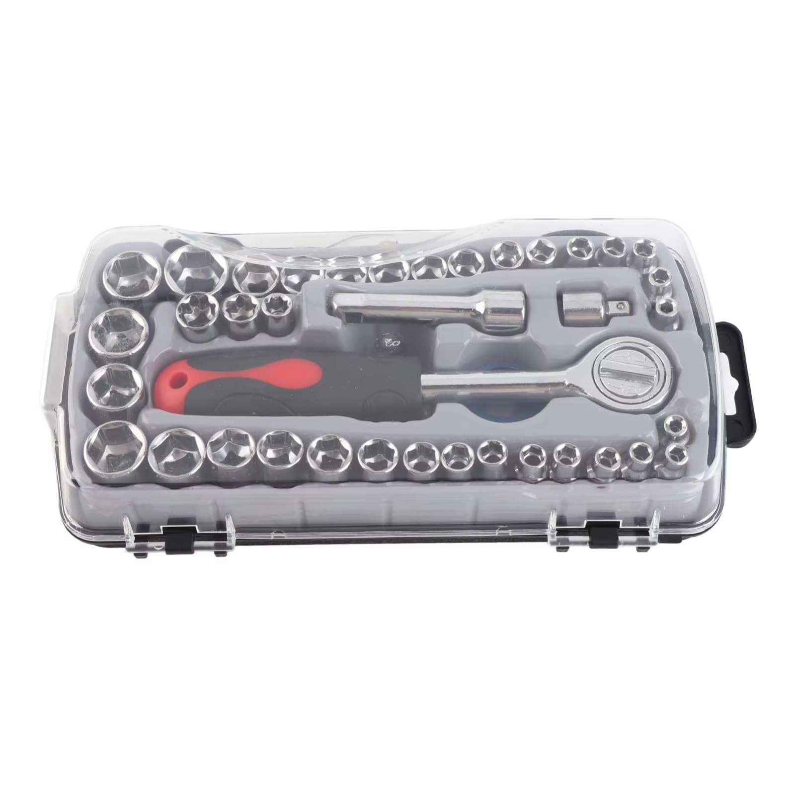 Maletín herramientas multiusos Juego 40 Uds Enchufes Juego Herramientas Reparación Automóviles Herramientas Hardware Para El Hogar Llave Trinquete Enchufe Hexagonal, Herramientas Mano