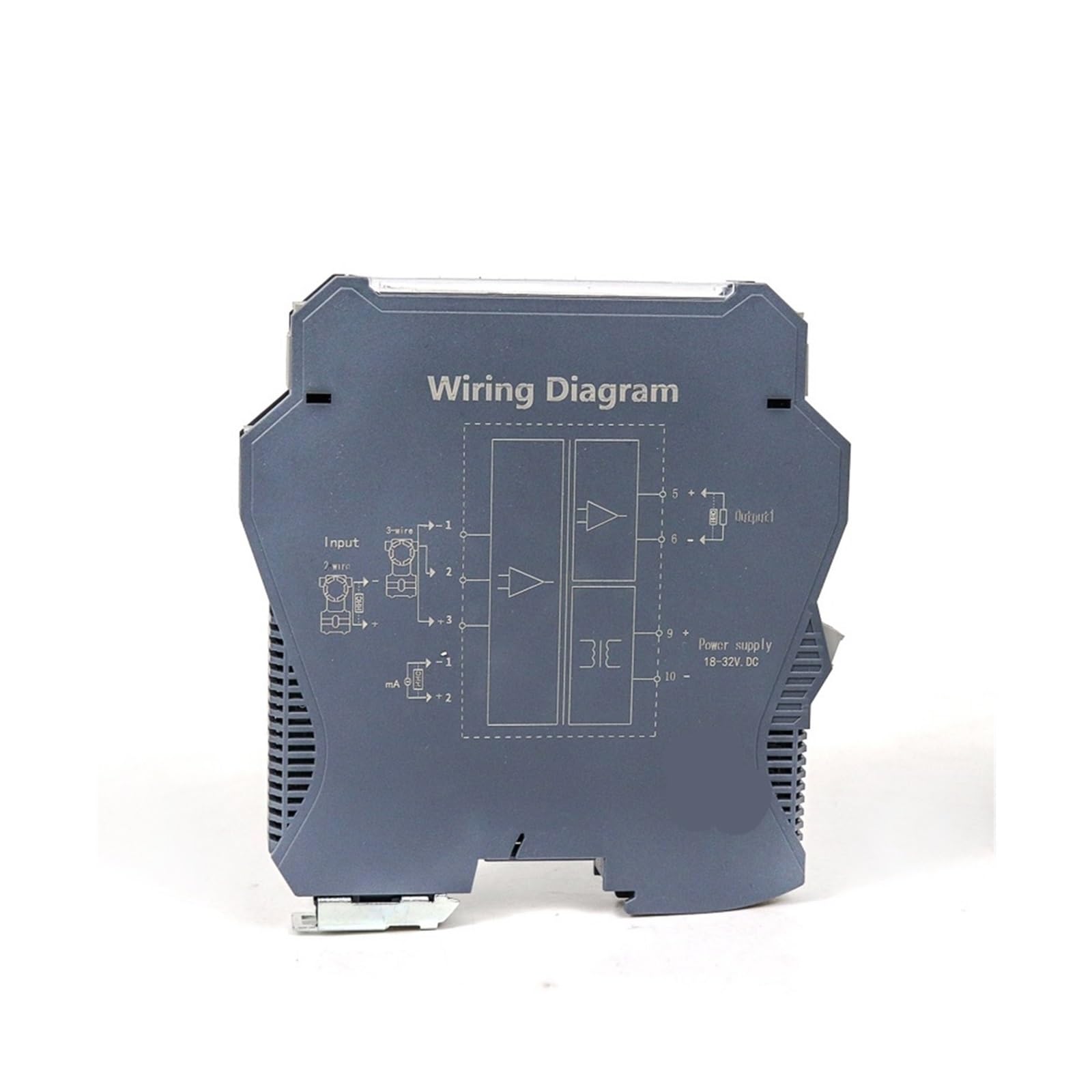 KSZHZYMGX 220V power supply 4-20mA signal isolator 0-10V signal converter(0-10V IN_220V_0-20MA)