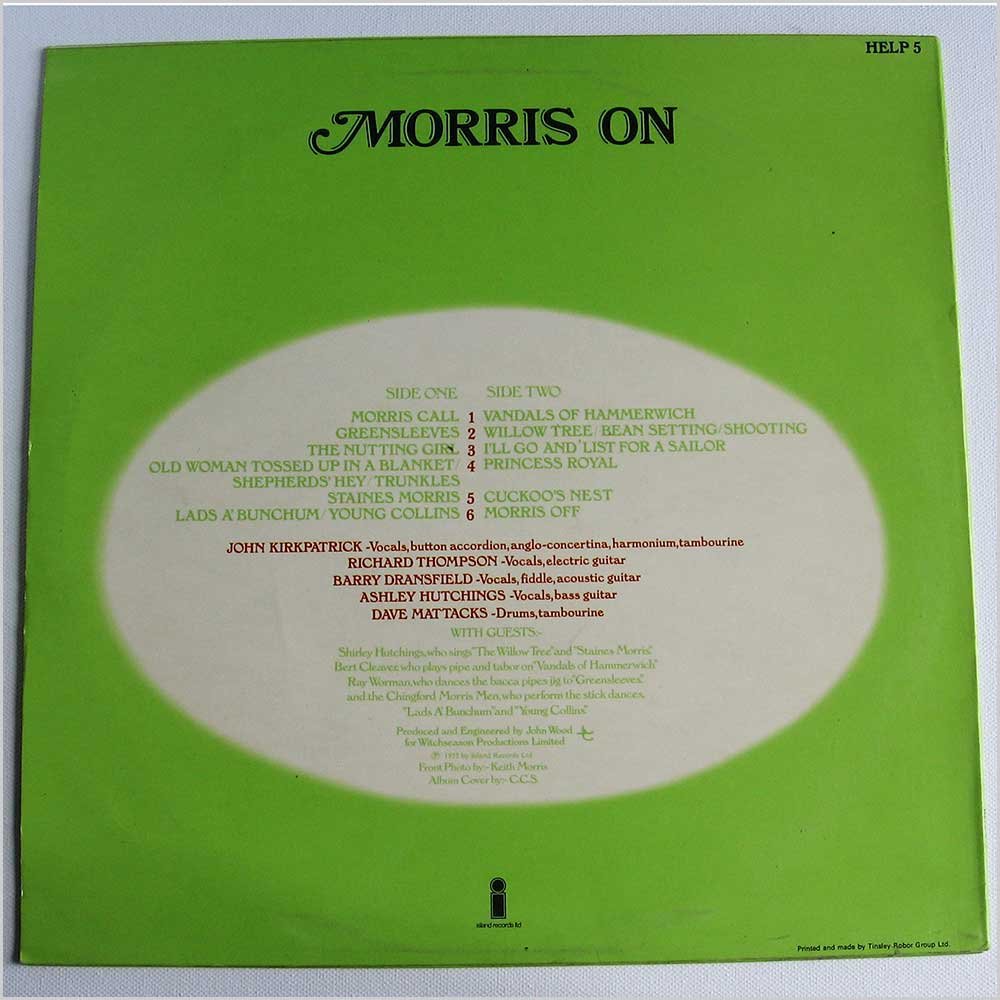 Morris On [Vinyl LP]