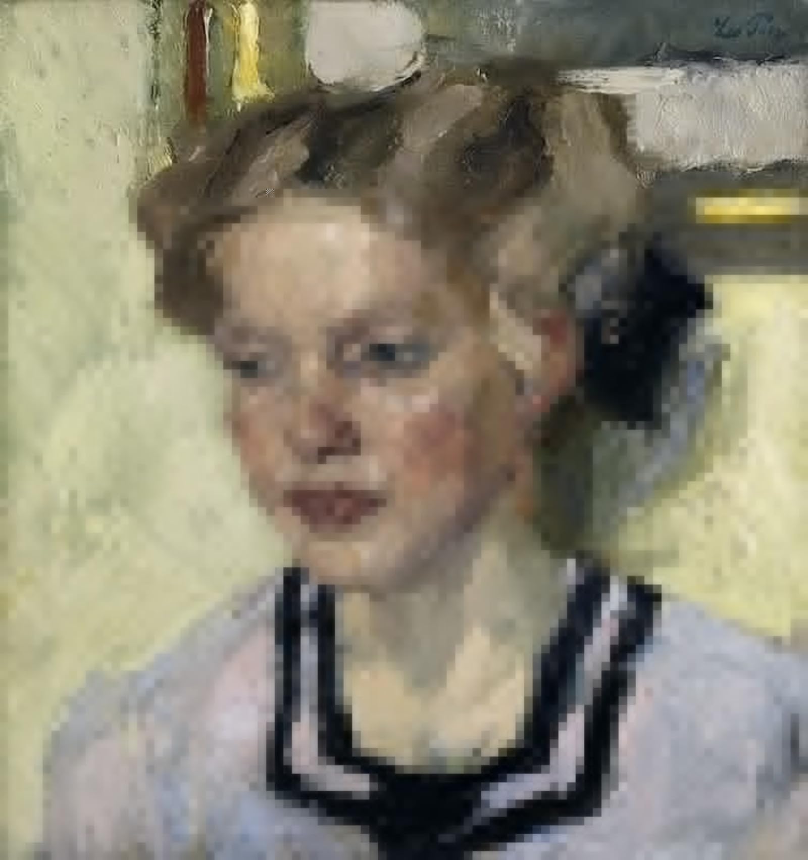 POSTERIIk Famous Animal Posters Vintage Picture Portrait of Mina Hasch by Leo Putz Modern Wall Decor for Home Decor 60x90cm