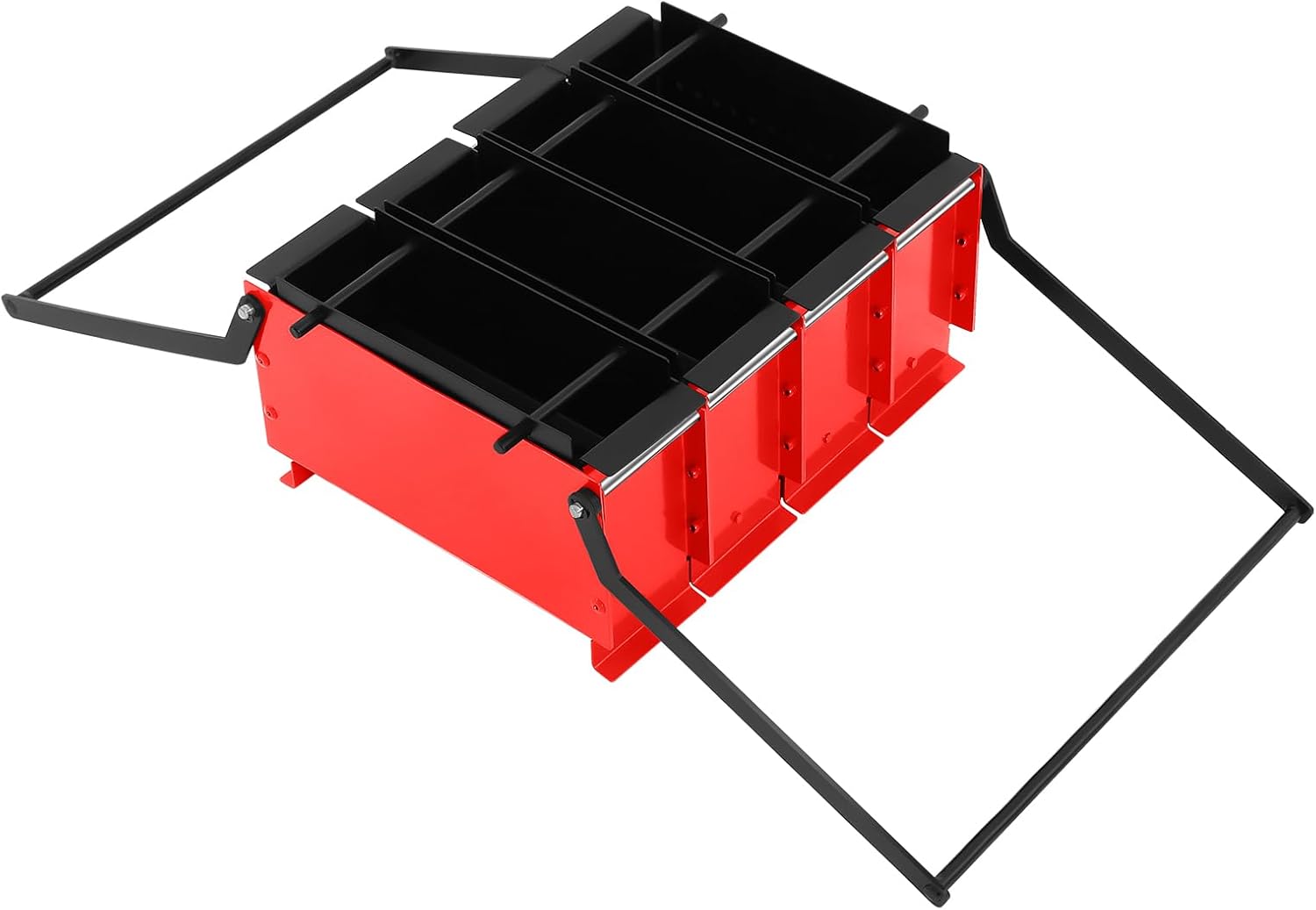 Heavy Duty Fire Brick Press Paper Log Briquette Maker – Eco Wood Burning Fuel, Freestanding Manual Paper Brick Machine, for Pressing Paper Bricks, Coal Bricks, Carbon Bricks, Etc