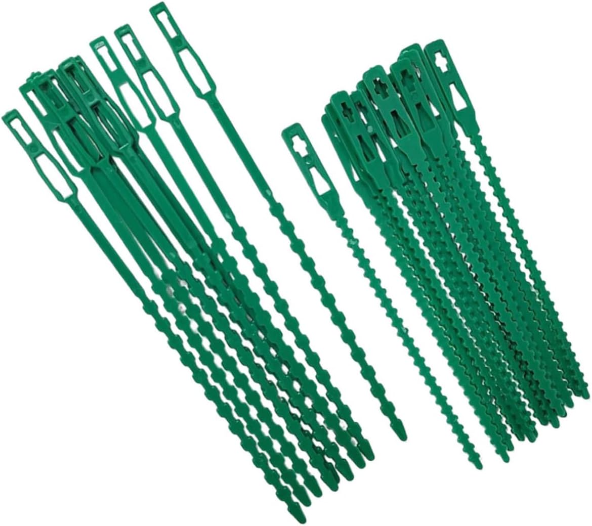 200pcs Garden Twine Twist Ties Plant Ties for Outdoor Plants Reusable Fixing Straps