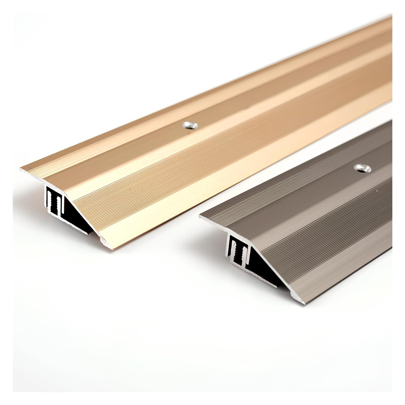 Barre de Seuil de Transition en Aluminium avec Base
