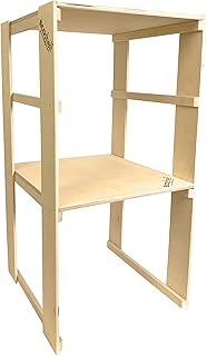 ECOshelf Locker Organizer, Adjustable Locker Shelf for School, Easy to Install Without Tools, Incredibly Durable, Holds up...