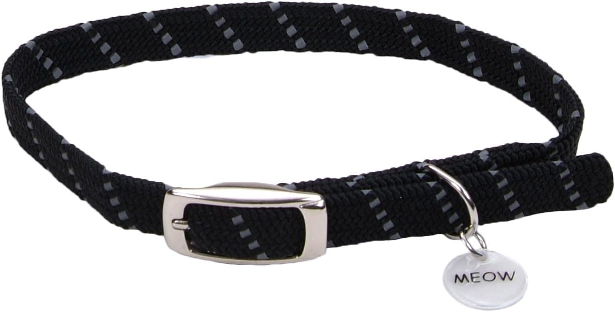 Elasta Cat® Reflective Safety Stretch Collar