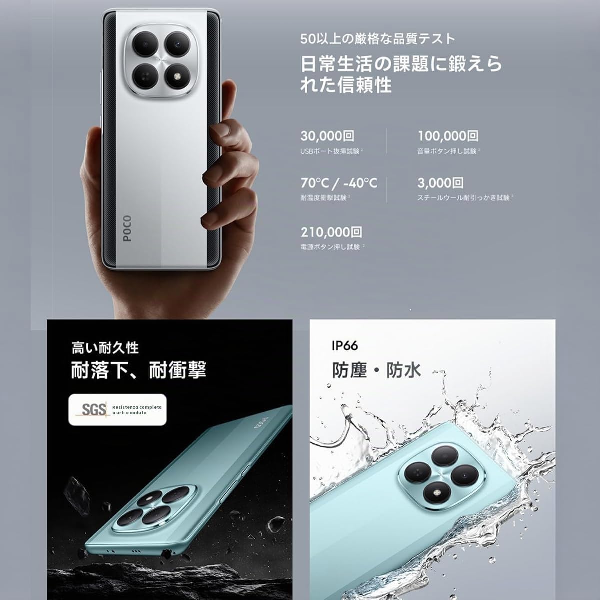XIAOMI POCO M8 5G - Smartphone de 8+256GB, Pantalla de 6,77" 120Hz Flow AMOLED, Snapdragon 6 Gen 3, cámara Dual de 50MP IA, Carga Turbo de 45W, Cargador no Incluido, Negro