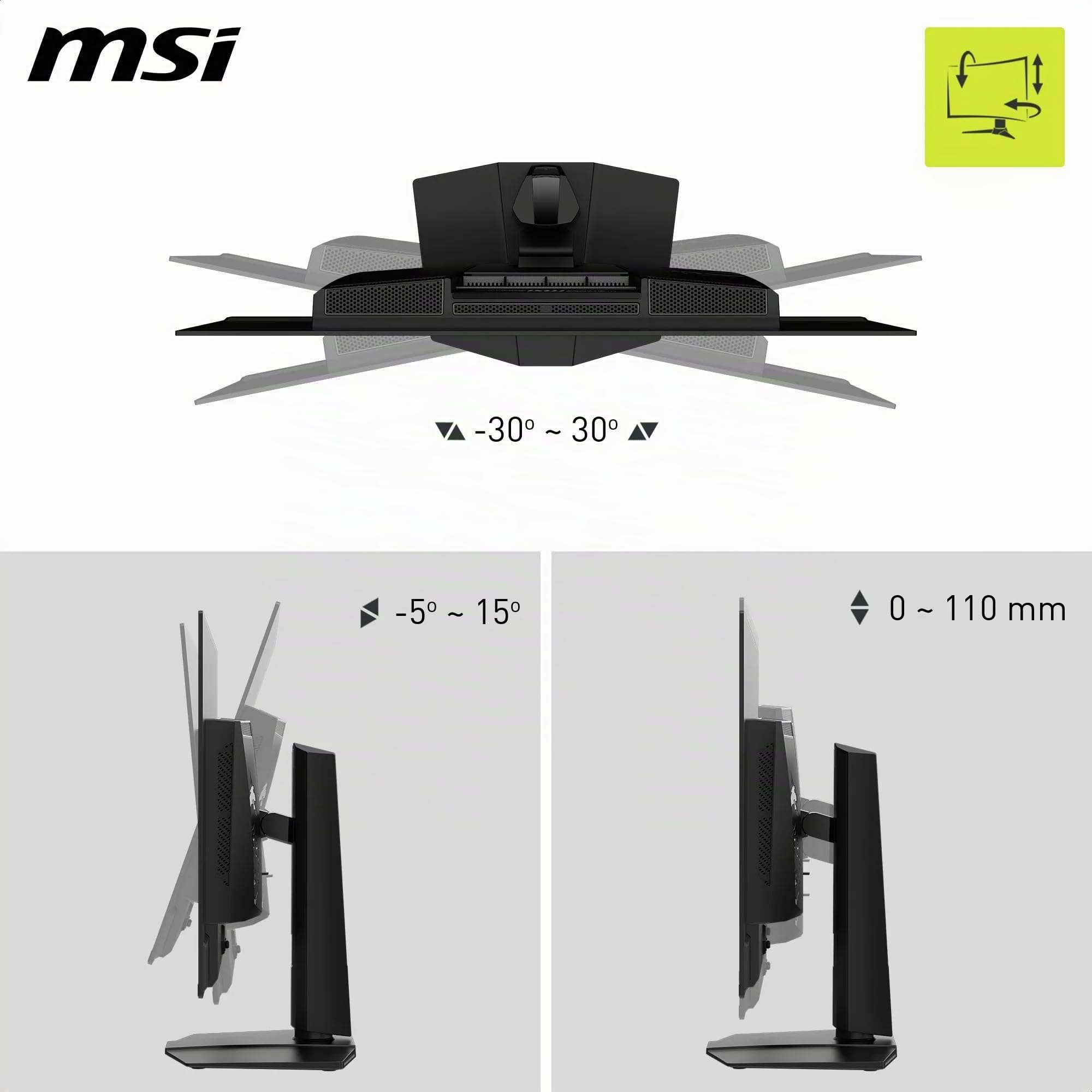 MSI MAG 322UPA QD-OLED E16 Écran Gaming 31.5" UHD