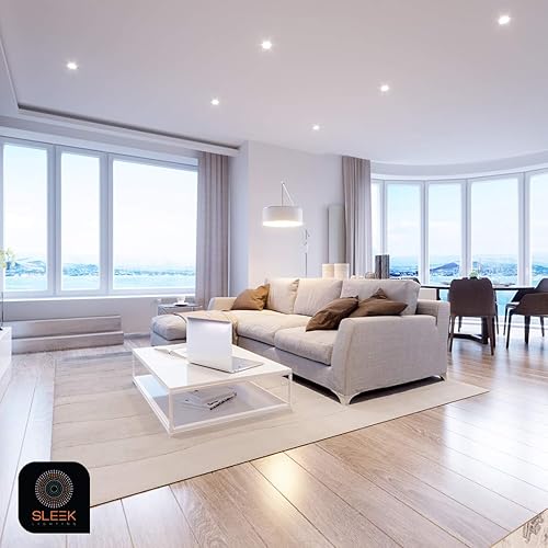 Miniatura 25 de SleekLighting foco 23 Watt T2, espiral, CFL, 2700K, 1300lm, base GU24 - Paquete de 4.