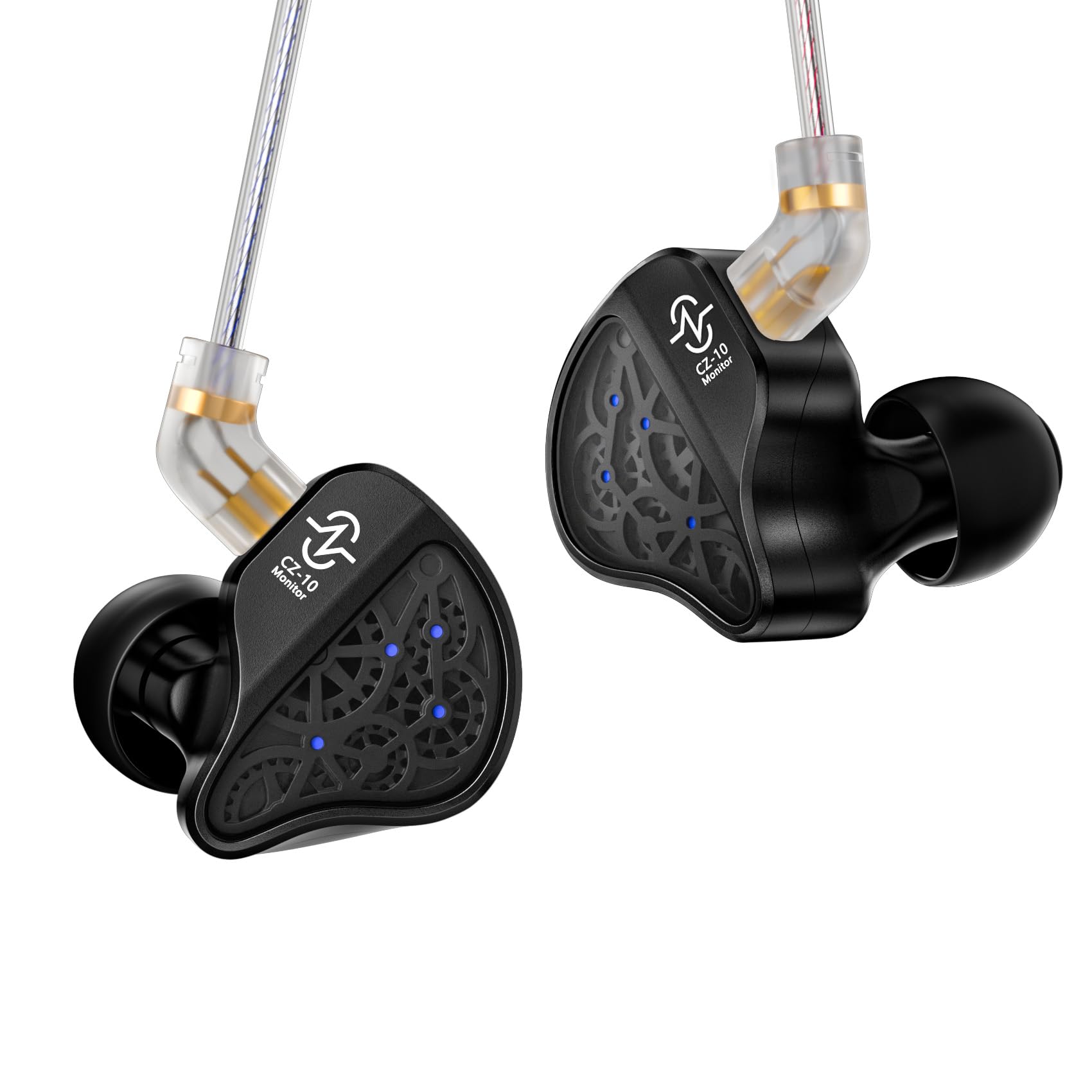 Amazon.com: CCZ CZ10 in Ear Monitor Headphones, 4BA+1DD Hybrid