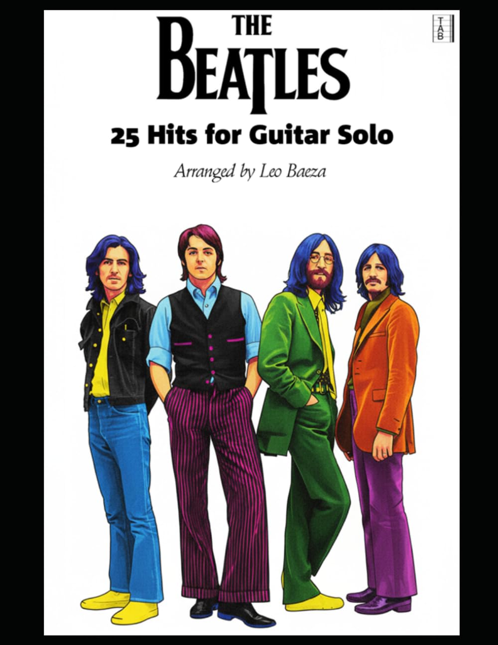 THE BEATLES - 25 Hits for Guitar Solo