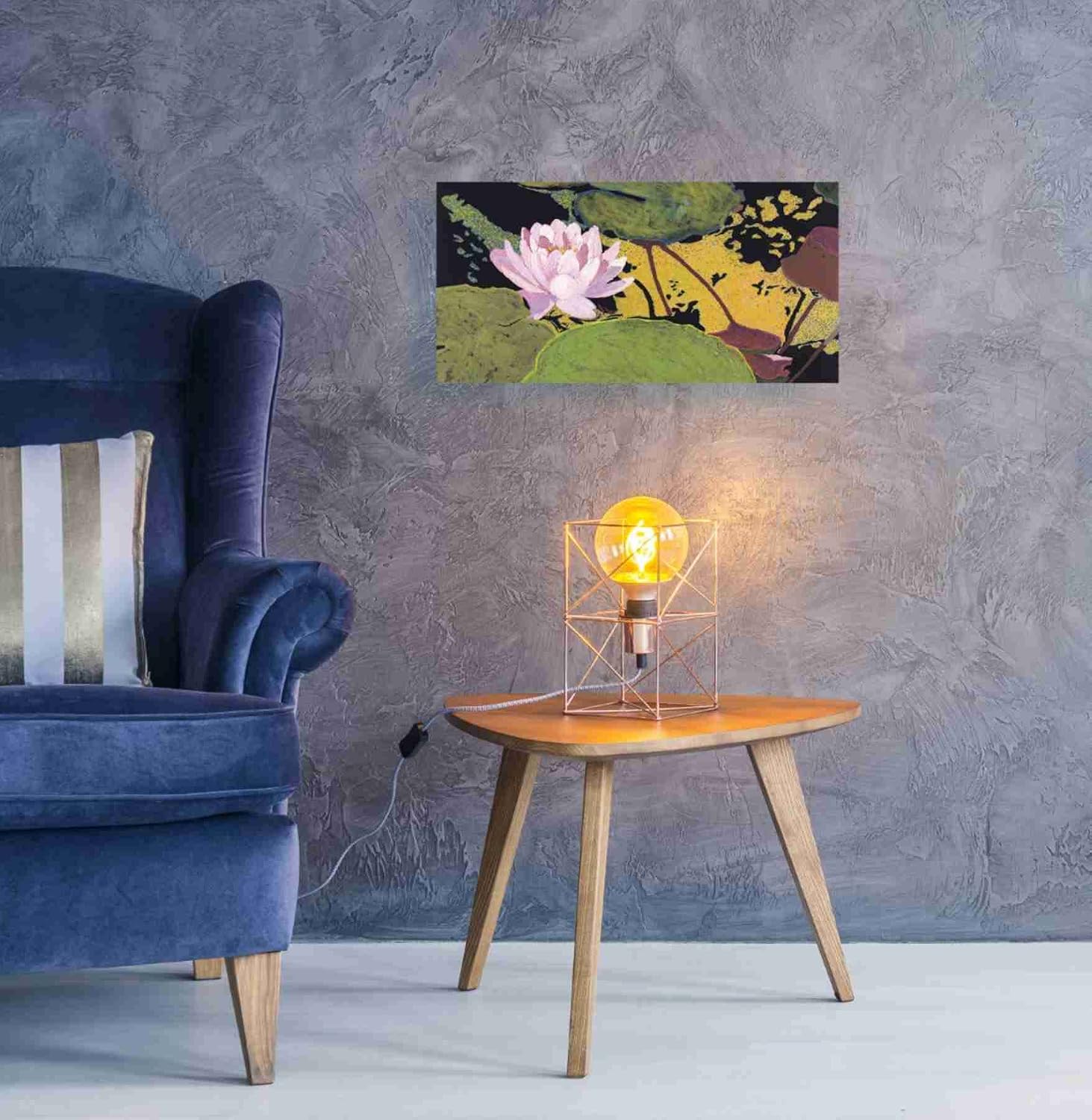 Epic Graffiti 'Georgia Summer' by Allan Friedlander Canvas Wall Art, 24"x12"