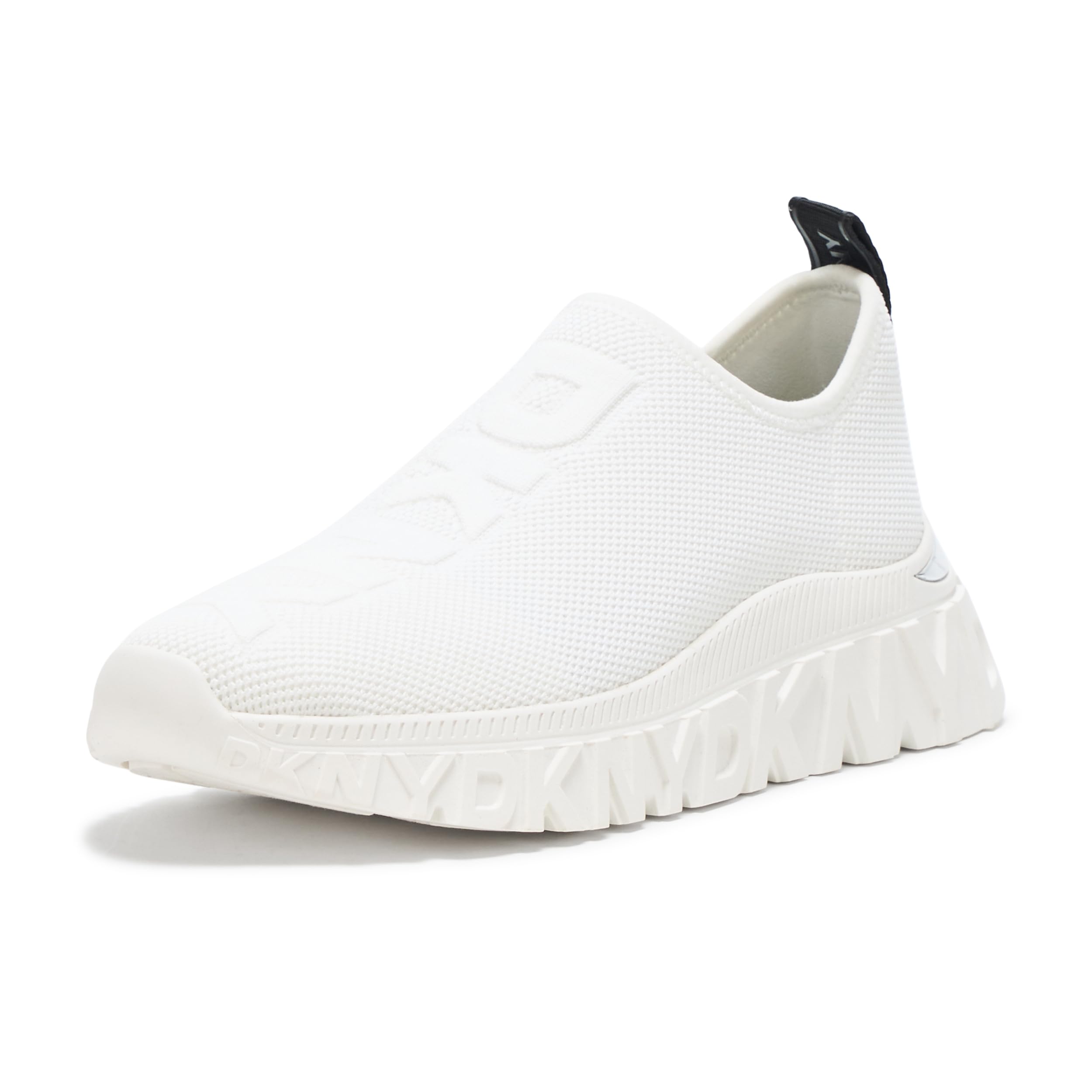 

                                                    DKNY Women's Sneaker, White, 7.5