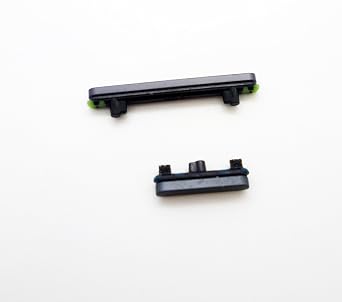 Power On Off Volume Up Down Button Outer Side Keys Replacement Compatible with Google Pixel 7 Pro (Black)