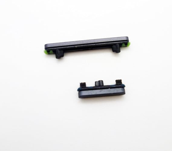 Power On Off Volume Up Down Button Outer Side Keys Replacement Compatible with Google Pixel 7 Pro (Black)