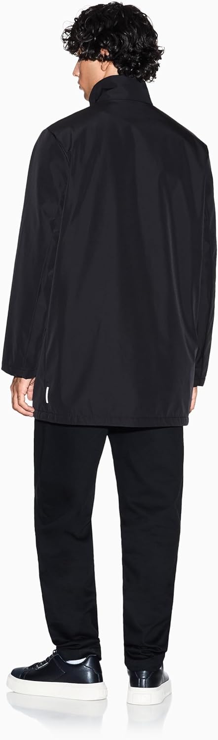 Armani Exchange Mens Regular Fit Text Logo Cotton Pique Polo - Image 2